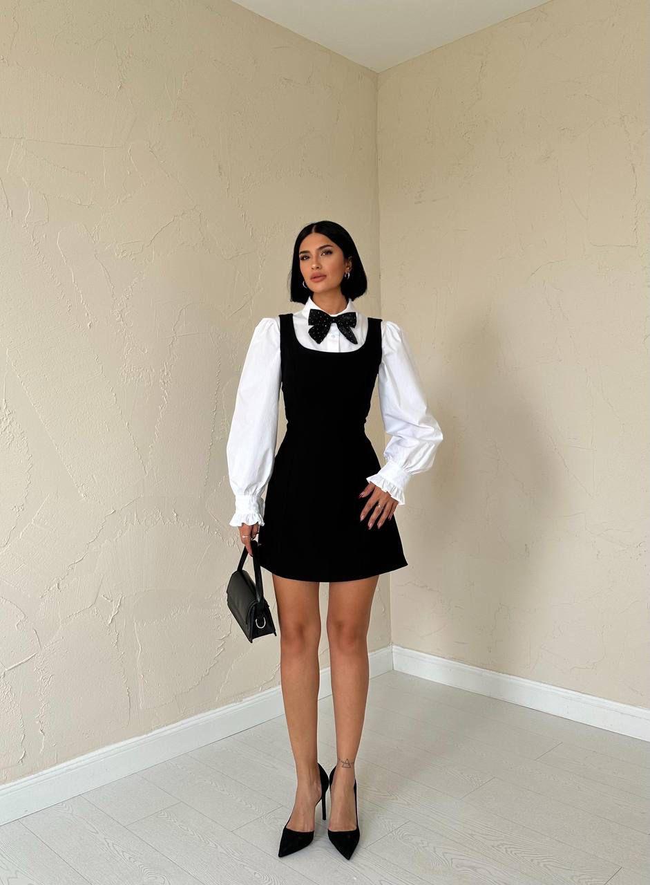 فستان أسود قصير